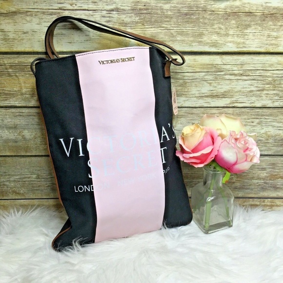 Victoria s Secret Bags Victorias Secret Light Pink Black Color